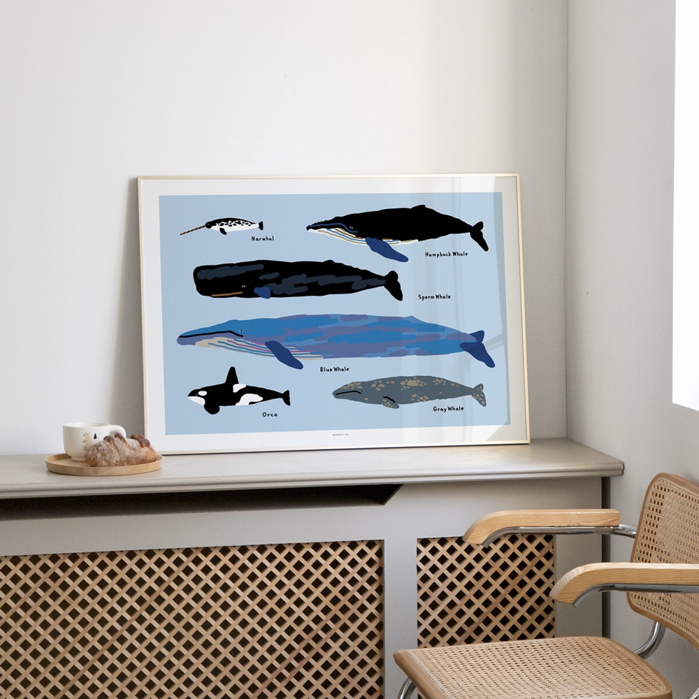 ArtPrint - Whales – Bild 4